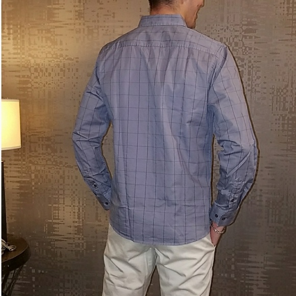 New Men's "Nashville" Plaid Long Sleeve Shirt - Picture 5 of 6